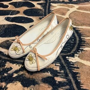 Coach Bumble Bee Flats